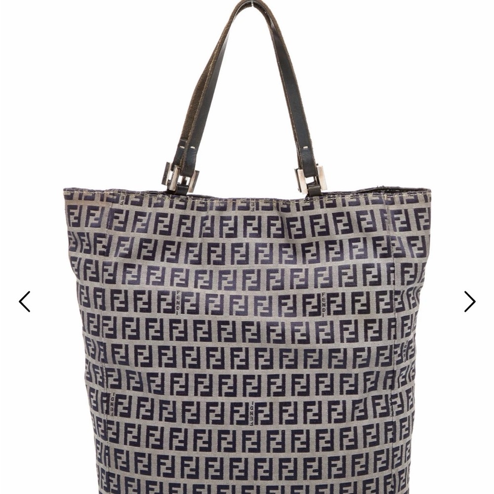 Fendi Zucchino Monogram Tote